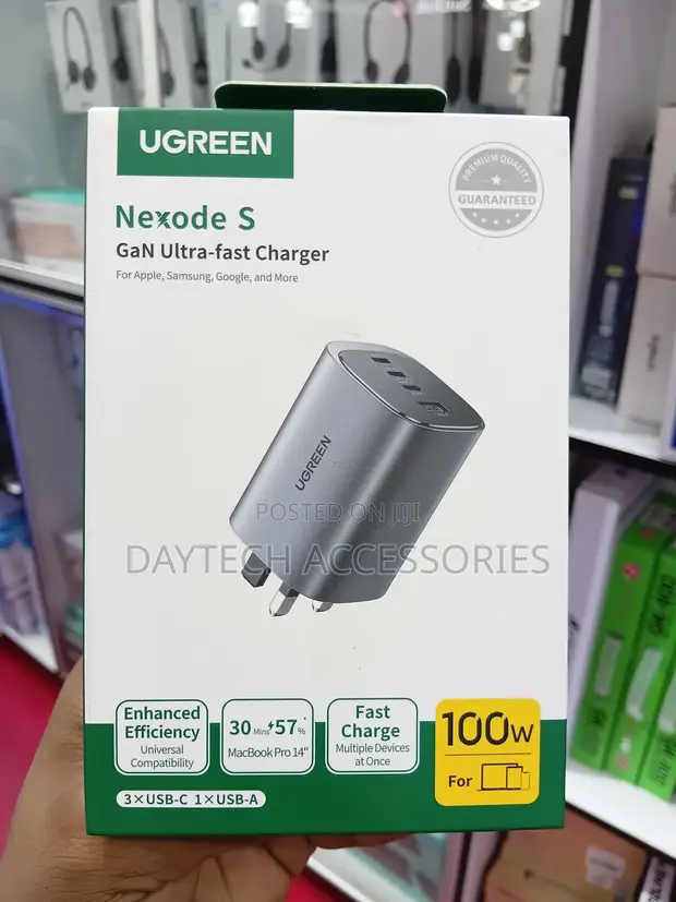 Ugreen Nexode S 100W GaN 4-Port Fast Charger - 1