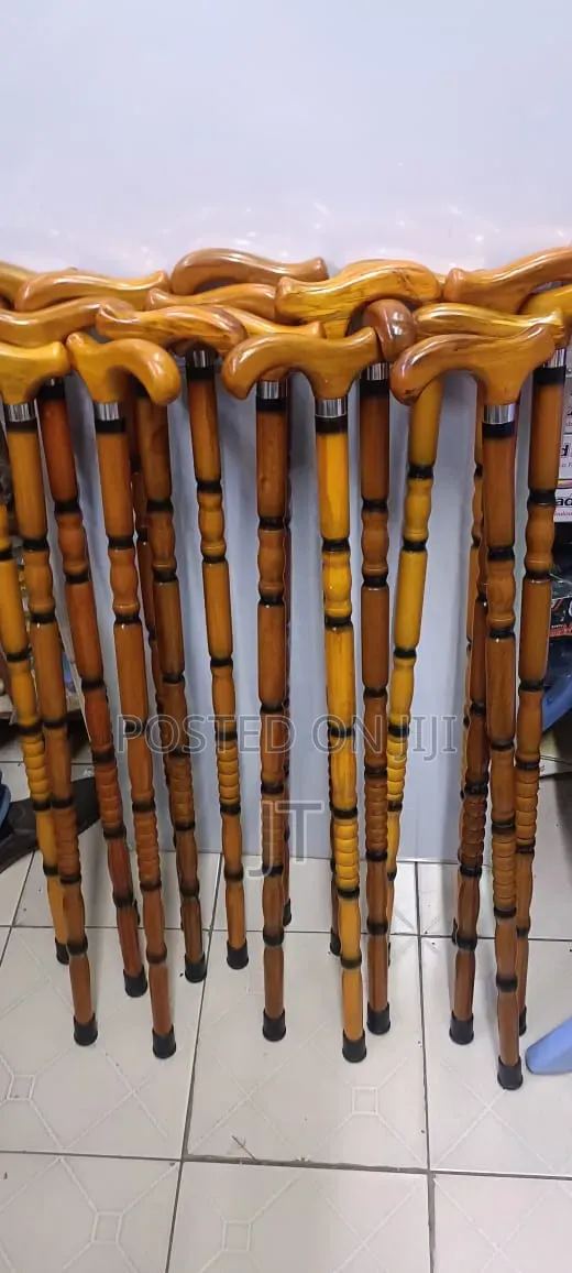 Wooden Walking Sticks for Assistance - 1