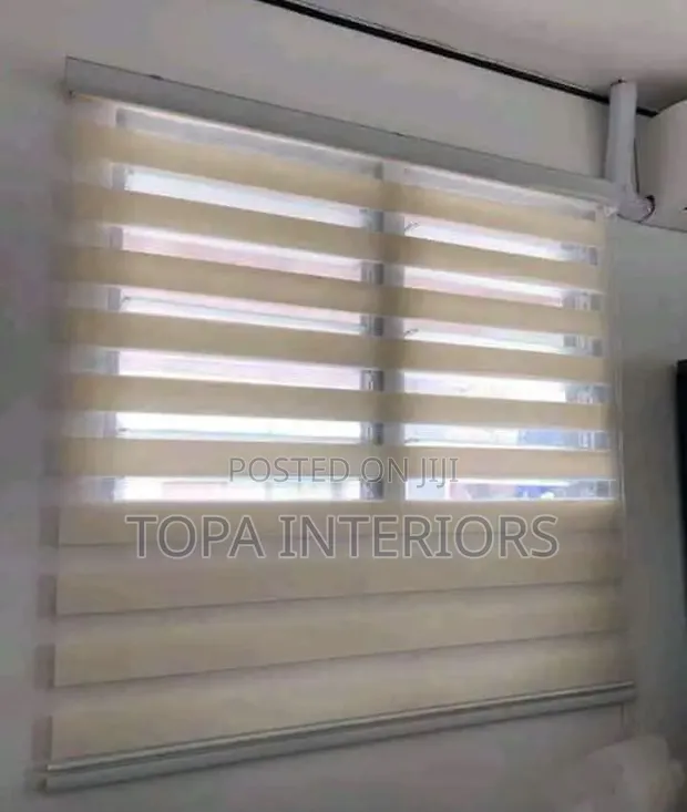 Zebra Roller Sheer Window Blinds - 1