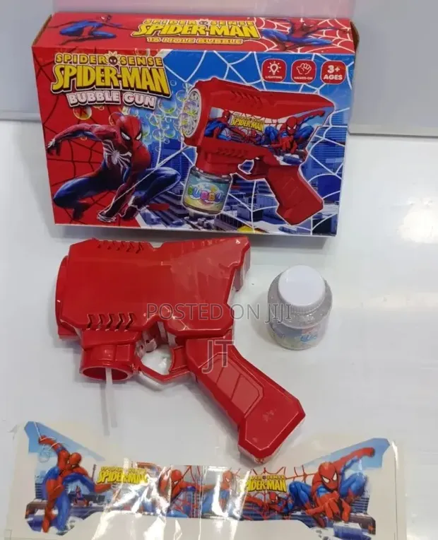 Spiderman Bubble Gun - 1