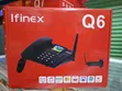 Ifinex Q6 Dual SIM GSM Fixed Wireless Desktop Phone - 1