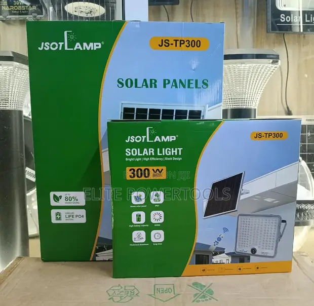 TP 300W Solar Floodlight with Camera & Wi-Fi - 1