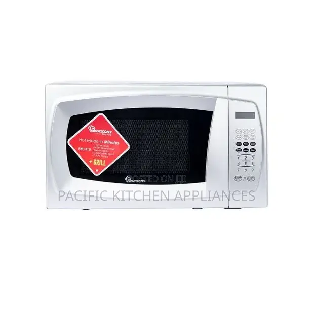 Ramtons RM/310 Microwave + Grill 20L Silver (1 Year Warranty) - 1