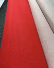 4mm Thick Easy to Clean Delta Red Wall-to-Wall Carpets - 1