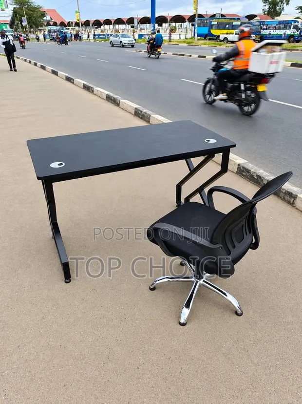 Modern Office Desk and Chair Set - 1