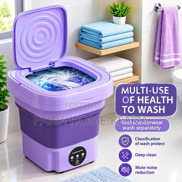 Foldable Mini Washing Machine 7.5kg - 1