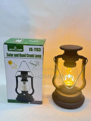 Solar and Hand Crank Lamp