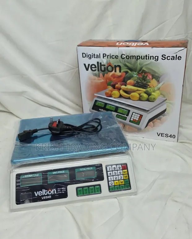 Velton Electronic Scale 40kg (Armless) - 1