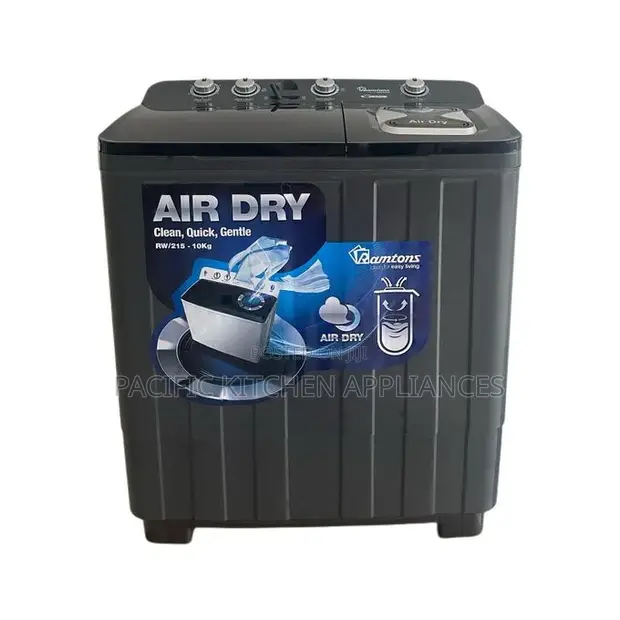 Ramtons Twin Tub Semi-Automatic Washer 10kg - RW/215 - 1