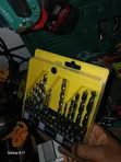 16-Piece Multi-Purpose Twist Drill Bit Set (HSS, Masonry, Wood) - 1