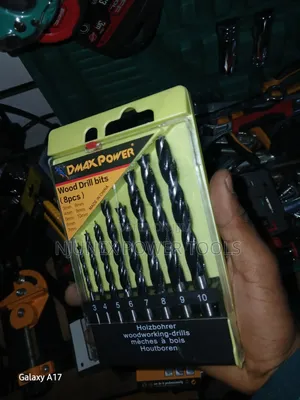 Dmax Power 8-Piece Wood Drill Bit Set