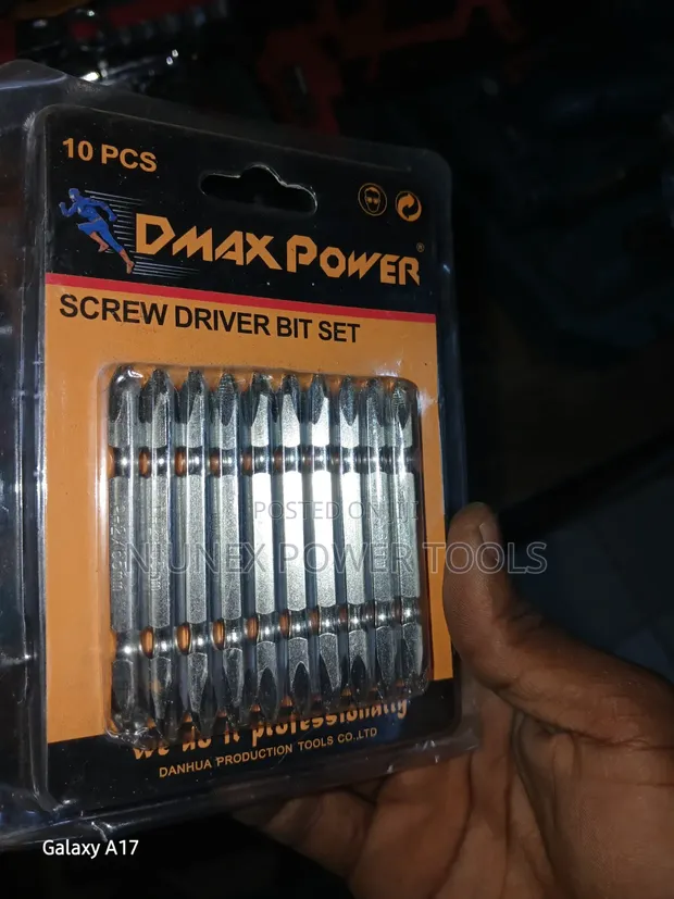 Dmax 10-Piece Power Screwdriver Bit Set - 1