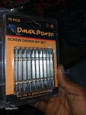 Dmax 10-Piece Power Screwdriver Bit Set