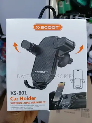 X Scoot XS-801 Car Phone Holder - 360 Degree Rotation