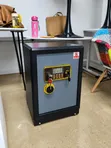 Fireproof Digital Safe Box with Key Lock - 1
