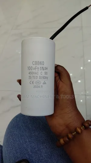 CBB60 Motor Run Capacitor 100 μF 450 VAC