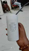 CBB60 Motor Run Capacitor 100 μF 450 VAC - 4
