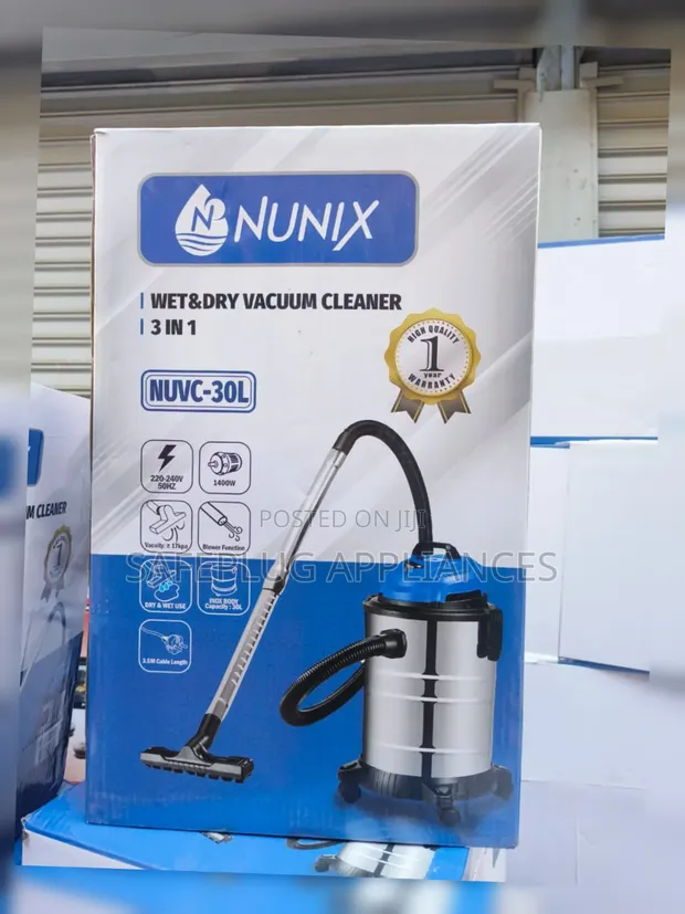 30L Wet Dry Vacuum Cleaner - Industrial Cleaning Machine - 1