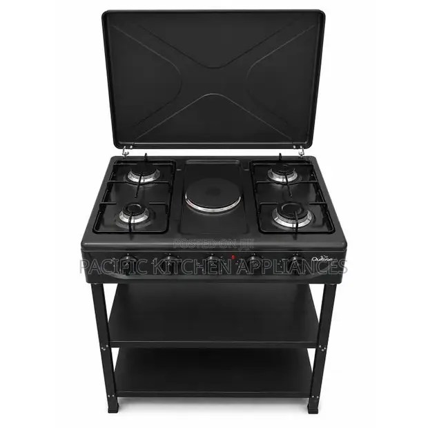 OLELON OLS-004Q Jiko la Gesi 4 na Hotplate ya Umeme 1 - 1