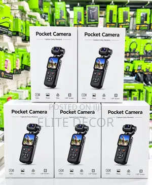 180° Rotating Pocket Vlogging Camera - 1.69" Screen
