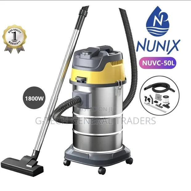 Nunix NUVC-50L Wet and Dry Vacuum Cleaner - 1