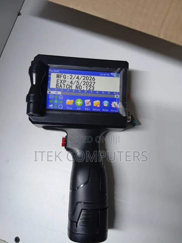 Fast-Dry 12.7mm Inkjet Printer for Batch & Serial Coding - 1