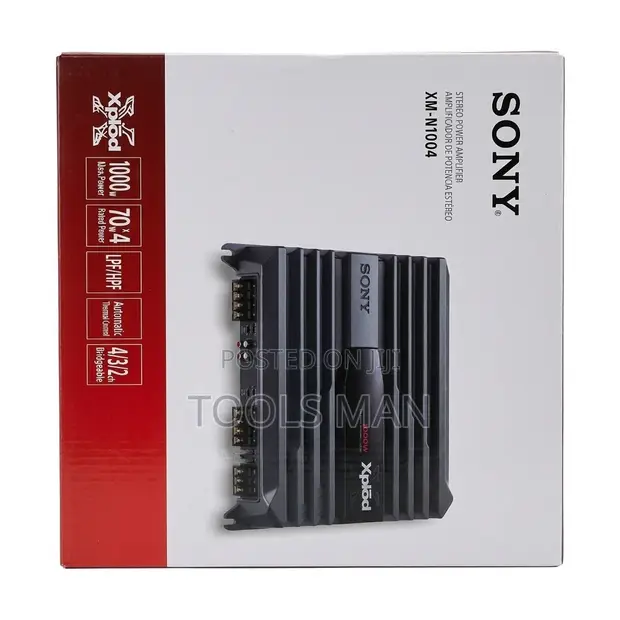 Sony Xplod XM-N1004 1000W 4-Channel Bridgeable Amplifier - 1