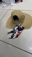 Designer Beach Straw Hat - 1