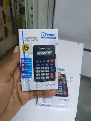 Kenko Pocket Electronic Calculator yenye Memory