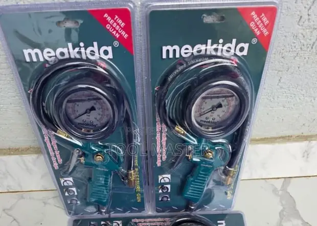 Meakida Tyre Inflator ya Hewa na Kipimo - 1