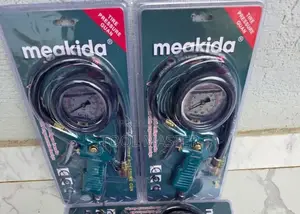 Meakida Tyre Inflator ya Hewa na Kipimo