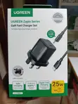 UGREEN 25W USB-C GaN Fast Charger Set with C-to-C Cable - 3