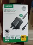 UGREEN 25W USB-C GaN Fast Charger Set with C-to-C Cable - 4
