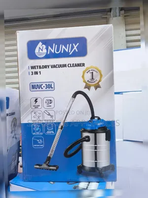 30L Heavy Duty Wet Dry Vacuum Cleaner | Nunix