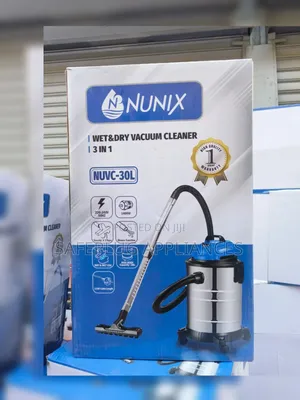 Nunix 30L Industrial Vacuum Cleaner ya Maji na Makavu