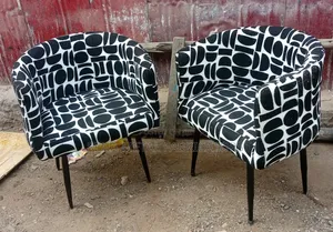 Viti vya Sofa vya Kisasa Vilivyofunikwa na Mikono