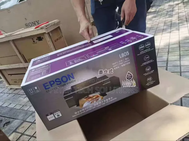 Epson L805 Mpya Kabisa + DTF Conversion (A4 Bora kwa DTF) - 1