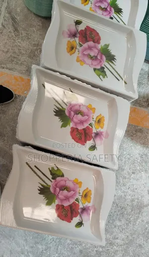 Rectangular Dinner Set - 24 Pieces