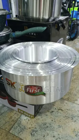 12-Piece Stainless Steel Sufuria Set