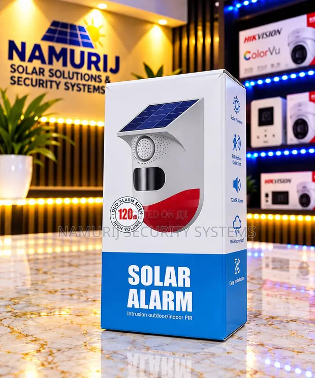 Solar Wireless Security Alarm System - 1