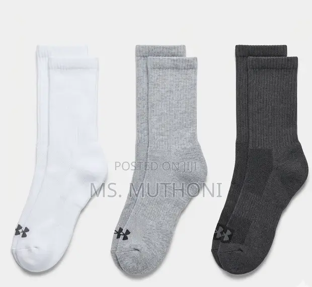 Designer Socks (6 Pairs) - Under Armour, Tommy Hilfiger, Calvin Klein - 1