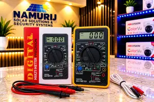 Compact Digital Multimeter - Portable Electrical Testing Tool