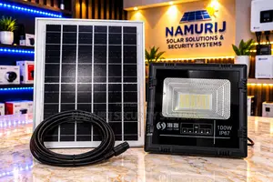 100W Solar Floodlight - Outdoor LED Security Light