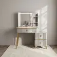 Modern Home Vanity Dressing Table with Mirror - 1