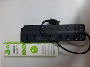 USB Hub 7 Port 3.0 with Individual Switches
