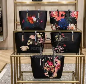 Ted Baker London Saffiano Floral Icon Tote Bag