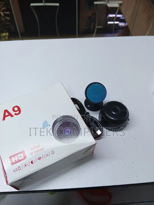 A9 Mini Security Camera with IR Night Vision & SD Card Storage - 1