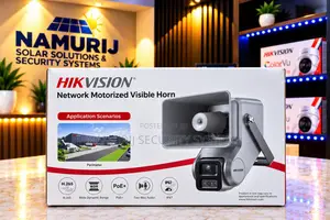 4MP Security Camera with 7W Horn - Audio Video Surveillance
