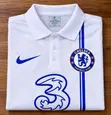 Chelsea Football Polo Jersey - White - 4