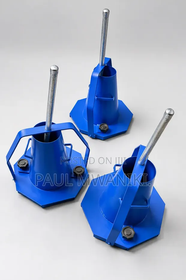 Concrete Slump Test Cone Set - Brand New - 1